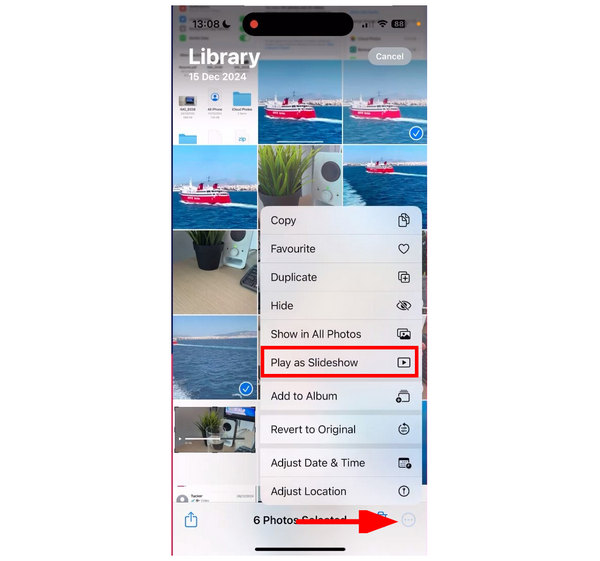 Iphone Play As Slideshow