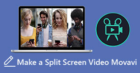 Make a Split Screen Video Movavi