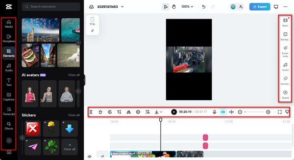 Capcut Editing Features