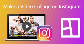 Faça uma colagem de vídeo no Instagram