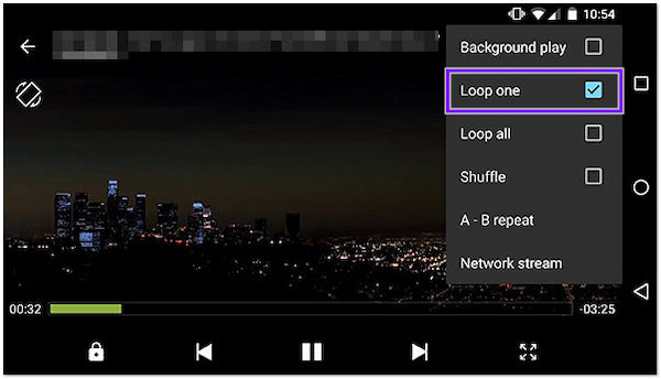 Loop Videó Android