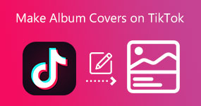 Crea copertine per album TikTok