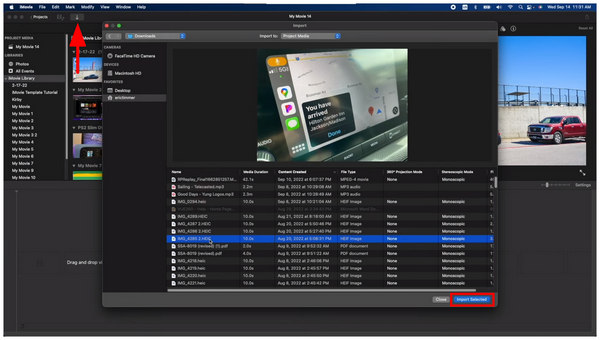 Imovie Import Images