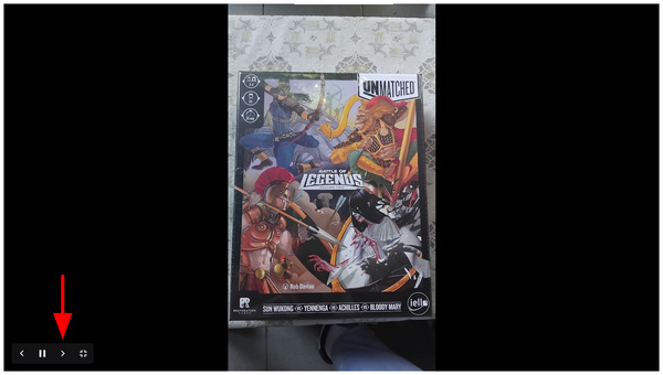 Google Photos Slideshow Screen