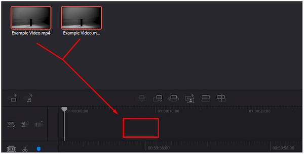 Drag Clips In Timeline