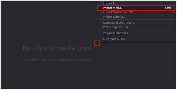 Import Video Clips