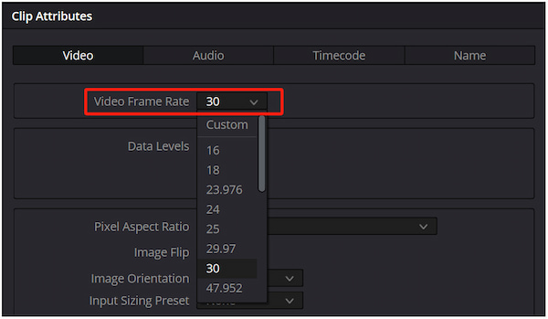 Change Video Frame Rate