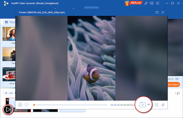 Screenshot Frame For Freezing