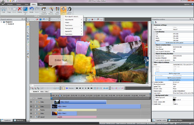 Editor video gratuito VSDC