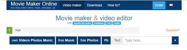 Movie Maker online