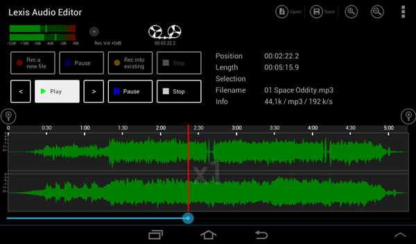 Lexis Audio-editor