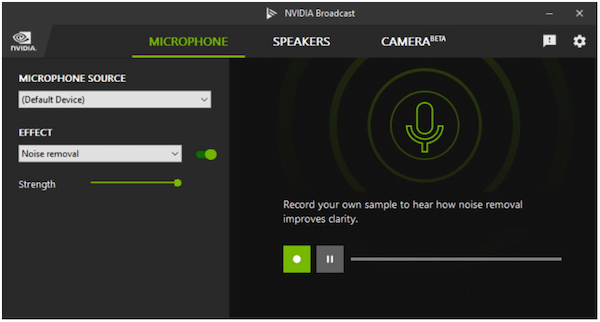 Test Noise Filtering