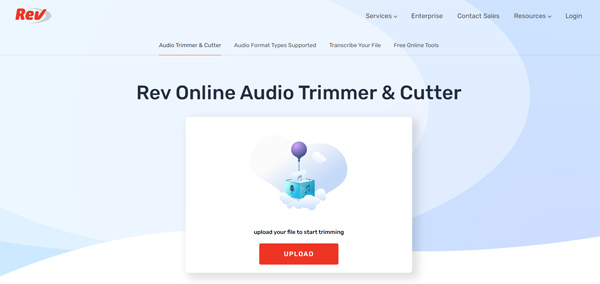 Rev Online Audio Trimmer Cutter