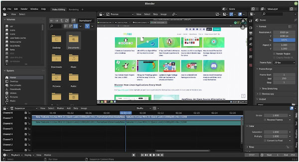 Frullatore di editor video open source