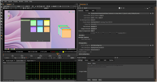 Open-source video-editor Natron