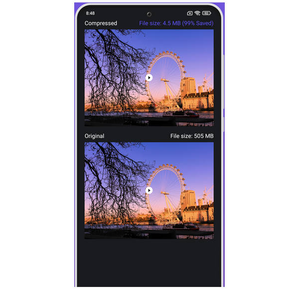 Panda Video Compressor Interface