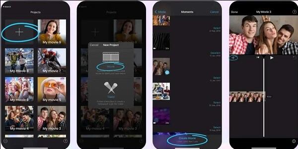 新項目Imovie