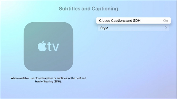 Fix Subtitle In Apple TV