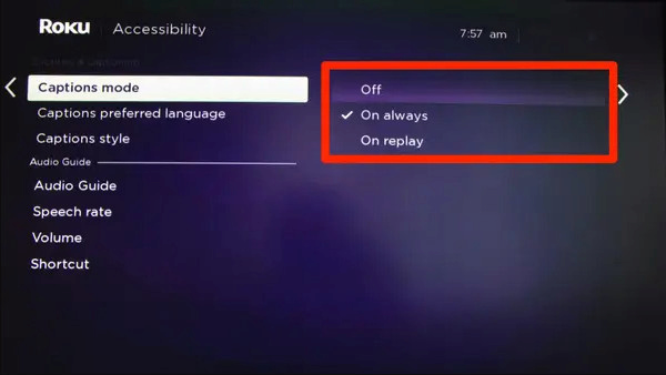 Fix Subtitle In Roku