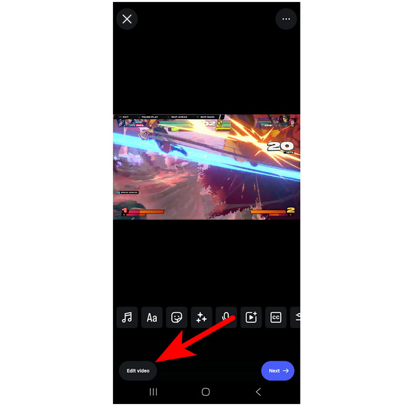 Instagram Edit Video