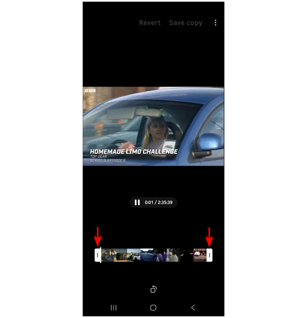 Samsung Gallery Edit Trimmer