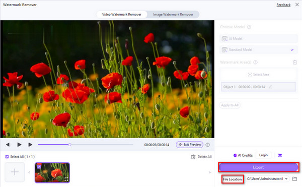 Wondershare Anieraser Export Videos