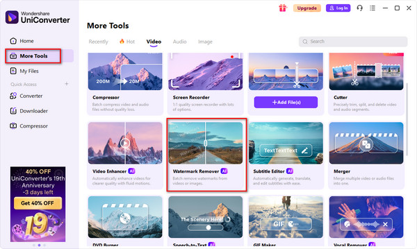 Wondershare Anieraser Select Watermark Remover