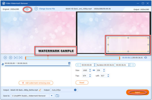 Remover o logotipo da iSkysoft da exportação de vídeo