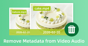 Odebrat metadata z Video Audio