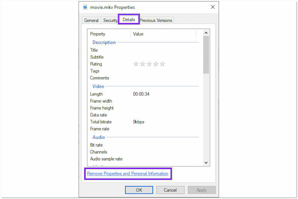 Windows File Explorer Details