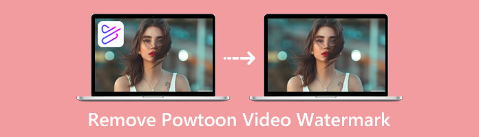 Poista Powtoon Video Watermark