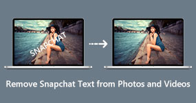 Remove Text from Snapchat