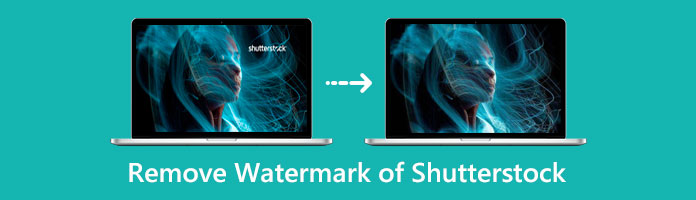 Ta bort vattenstämpel från Shutterstock