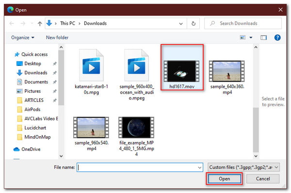 PickFrom Video Quality Online Enhancer Fájlok hozzáadása Megnyitás