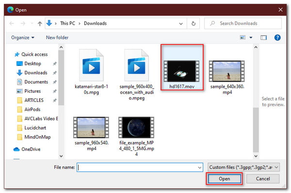 PickFrom Video Quality Online Enhancer Aggiungi file Apri