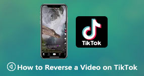 Inverti un video su TikTok