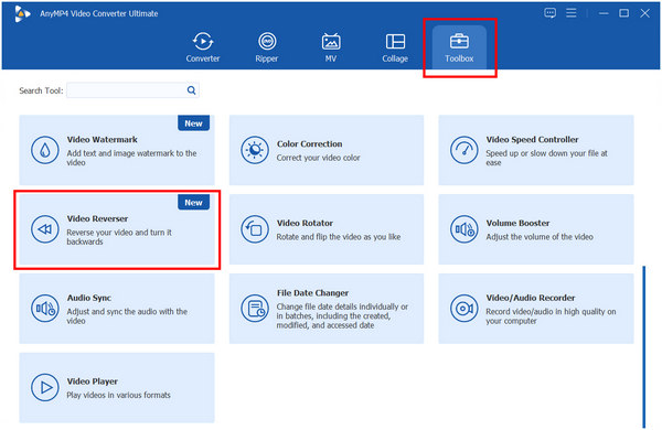 AnyMP4 Video Converter Ultimate Video Reverser