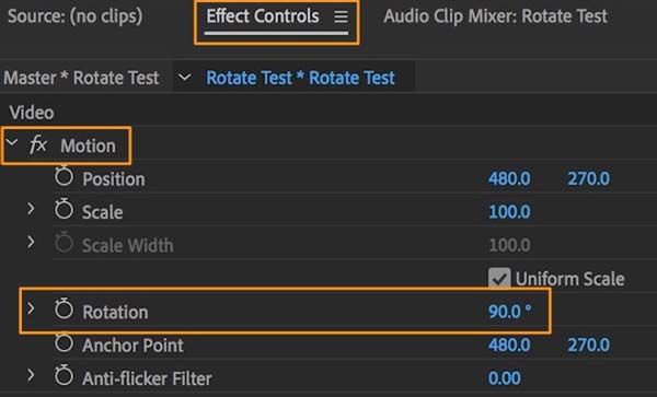 Rotate Under Motion