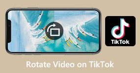 Rotera video på TikTok