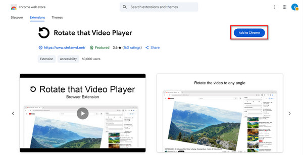 Add Video Rotation Extention to Browser
