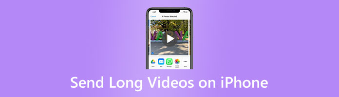 Send lange videoer på iPhone