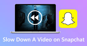 Sakta ner en video på Snapchat S