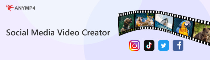 Creatore di video per social media