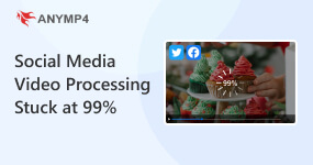 Przetwarzanie wideo w mediach społecznościowych utknęło na 99