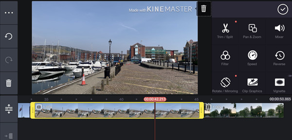 KineMaster Versnel Video Android