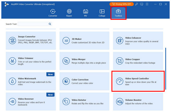 Anymp4 Video Converter Ultimate Toolbox