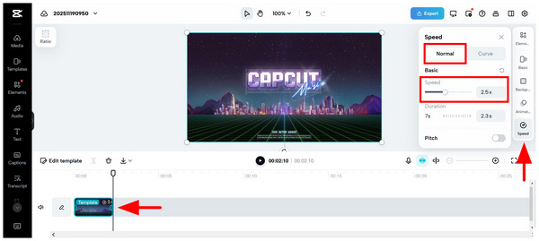 Constant Normal Speed