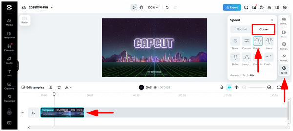 Variable Curve Speed