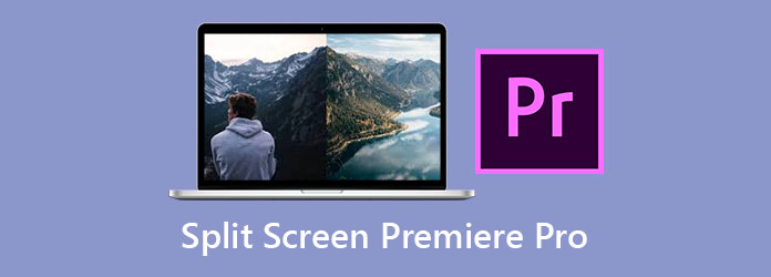 Premiere Pro met gesplitst scherm