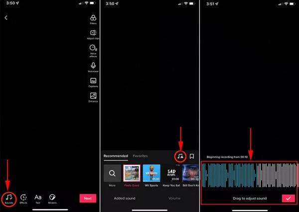 Tiktok converter audio